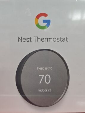 Google Nest‎ Thermostat - Charcoal